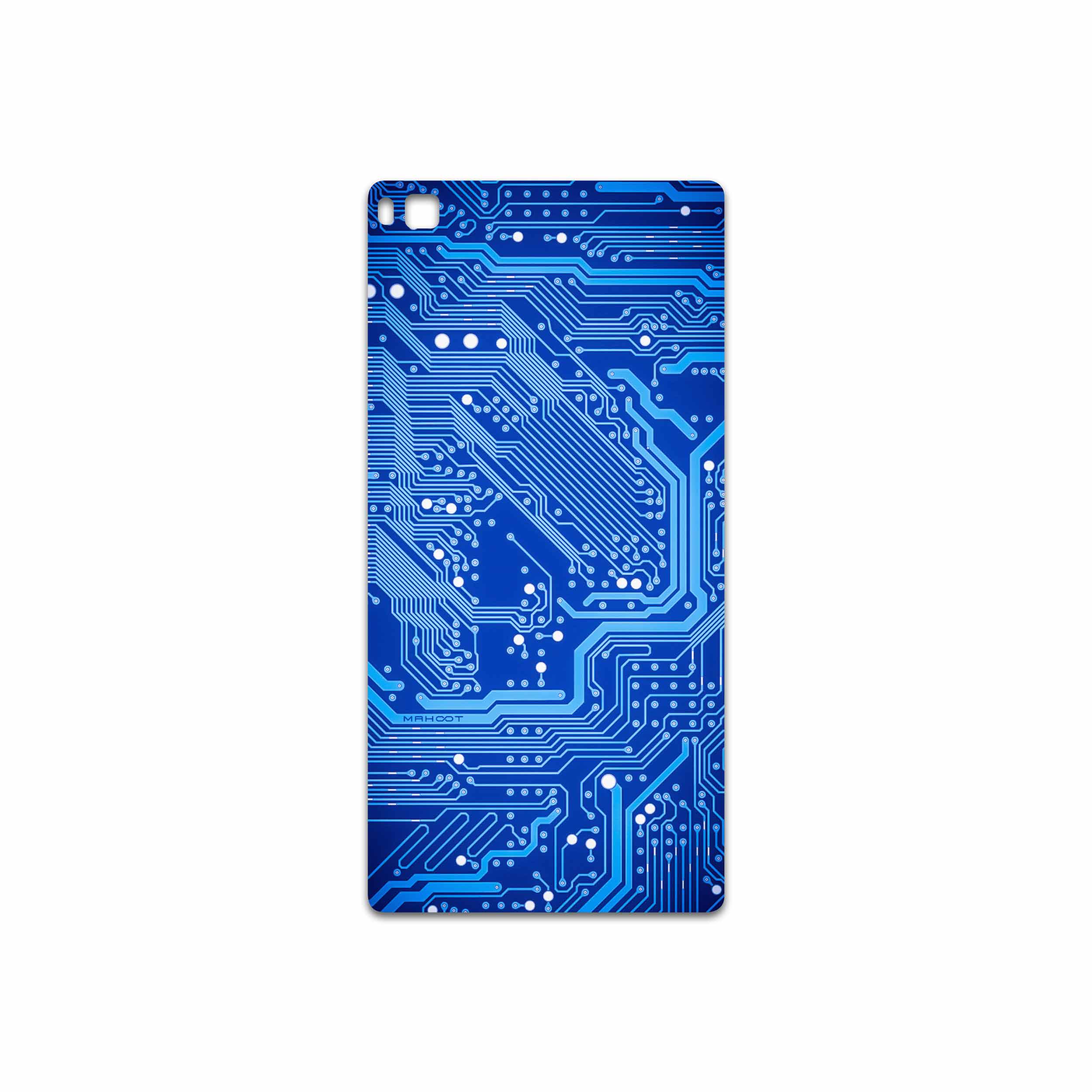 برچسب پوششی ماهوت مدل Blue Printed Circuit Board مناسب برای گوشی موبایل هوآوی P8