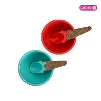 بستنی خوری پلاستیکی دونفره ترک