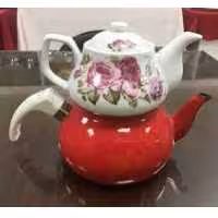کتری قوری لاویوامدل ورا قرمز ساخت ترکیه