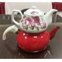 کتری قوری لاویوامدل ورا قرمز ساخت ترکیه