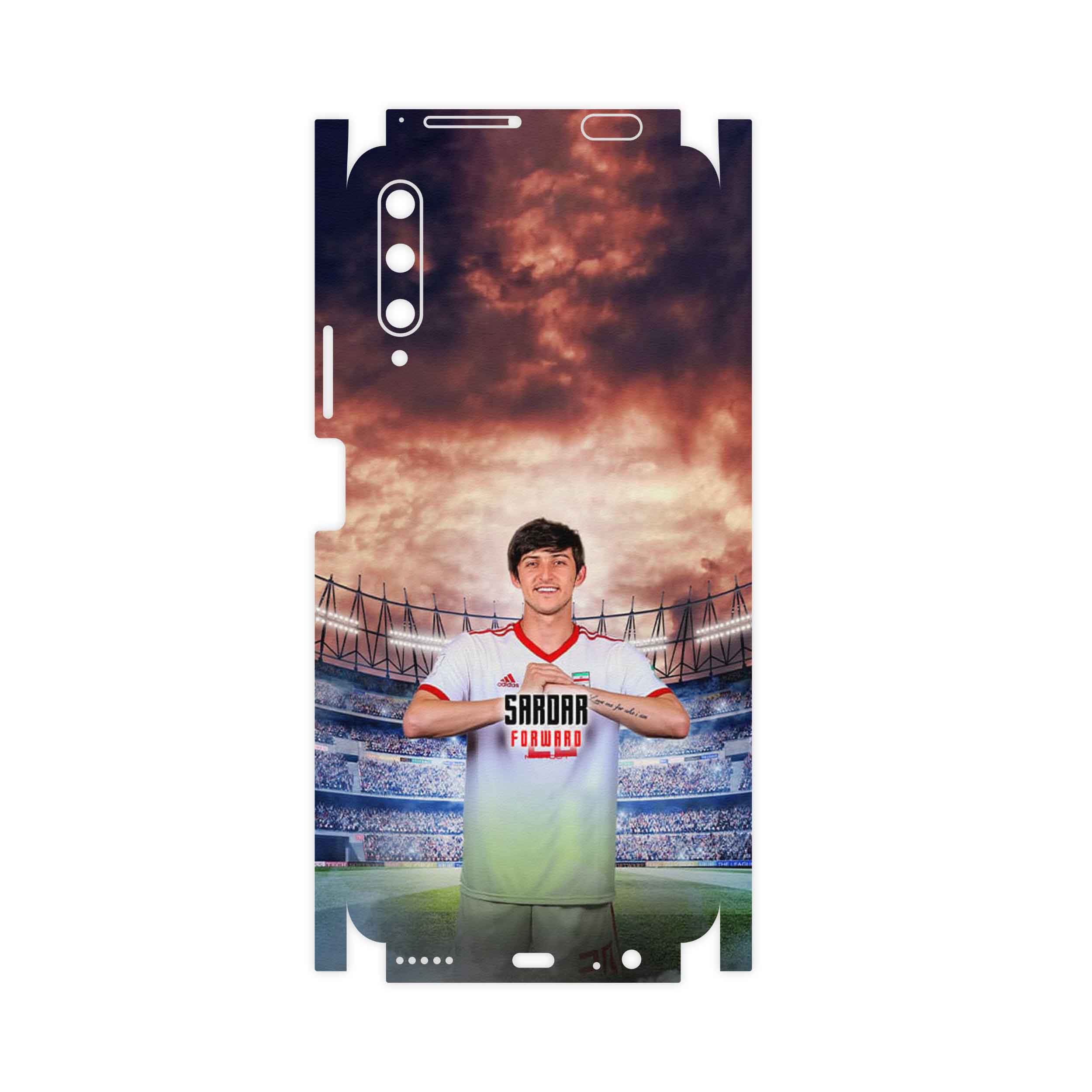 برچسب پوششی ماهوت مدل Sardar Azmoun-FullSkin مناسب برای گوشی موبایل هوآوی Y9S
