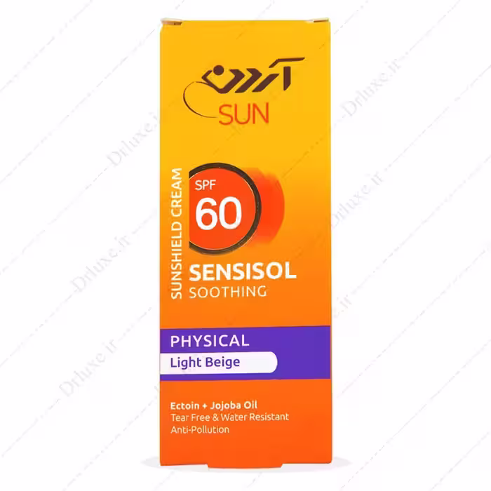 کرم ضد آفتاب SPF60 سنسی سول آردن بژ روشن