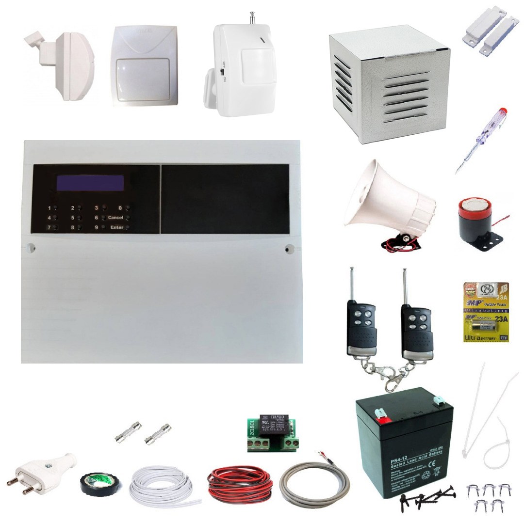 سیستم دزدگیر اماکن سیم کارتی RMS پک بیسیم مدل A13