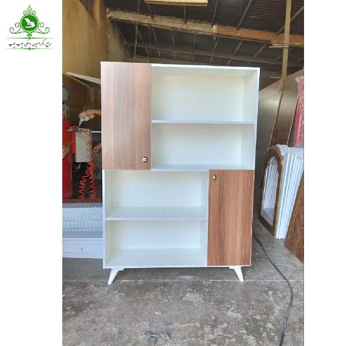 کتابخانه زونکن خور پایه دار دو درب (پرداخت کرایه پس از تحویل)