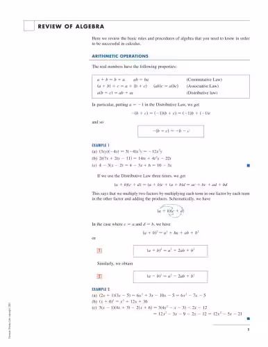 خرید و دانلود نسخه کامل کتاب Review of algebra