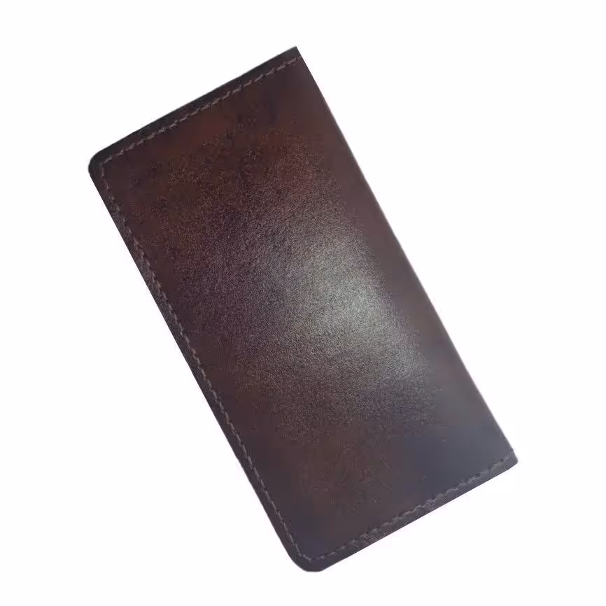 کیف پول  چرمی مدل دست دوز تاشو کد 11
