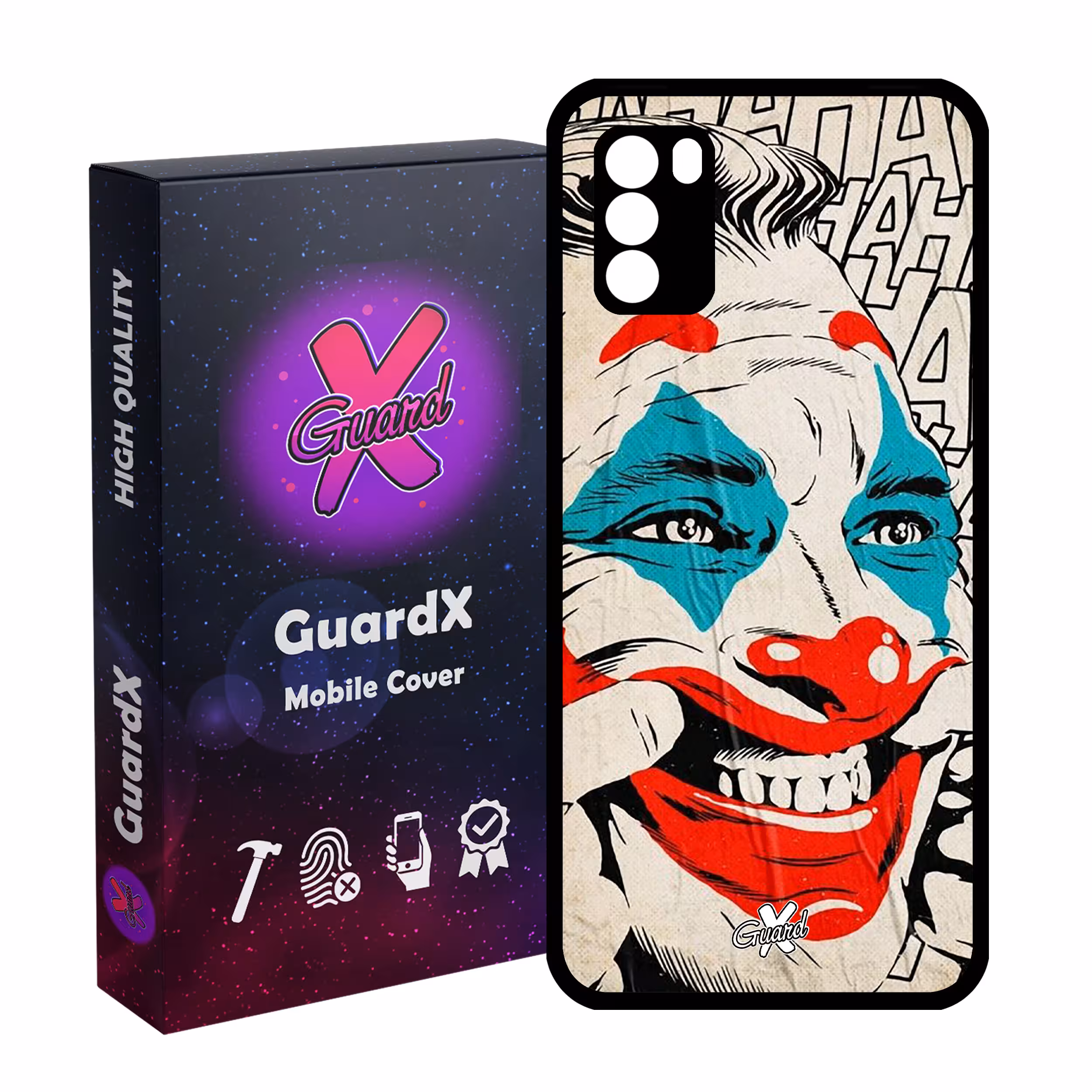 کاور گارد ایکس طرح Joker مدل Glass10128 مناسب برای گوشی موبایل شیائومی Poco M3