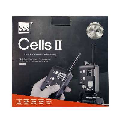 رادیو تریگر اس اند اس مدل Cells ii مناسب برای دوربین های کانن