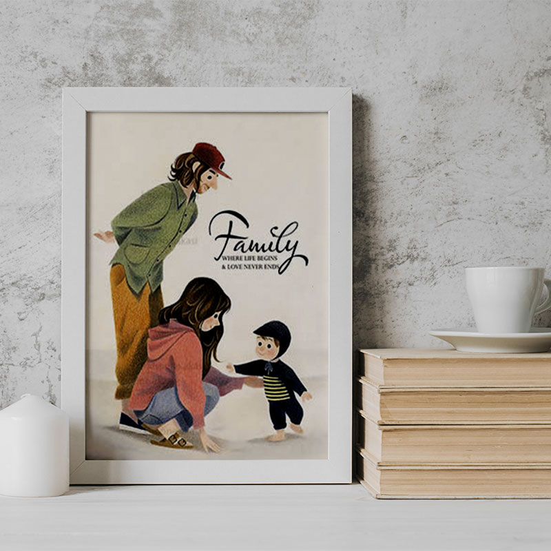 تابلو طرح روز مادر کد YW2119