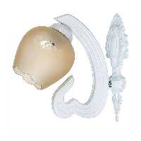 چراغ دیواری چشمه نور کد G642/1W-WT