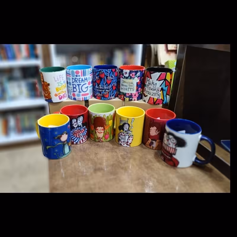 ماگ سرامیکی داخل رنگی