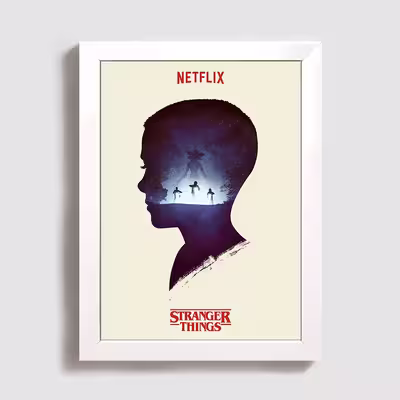 تابلو مدل stranger things W200