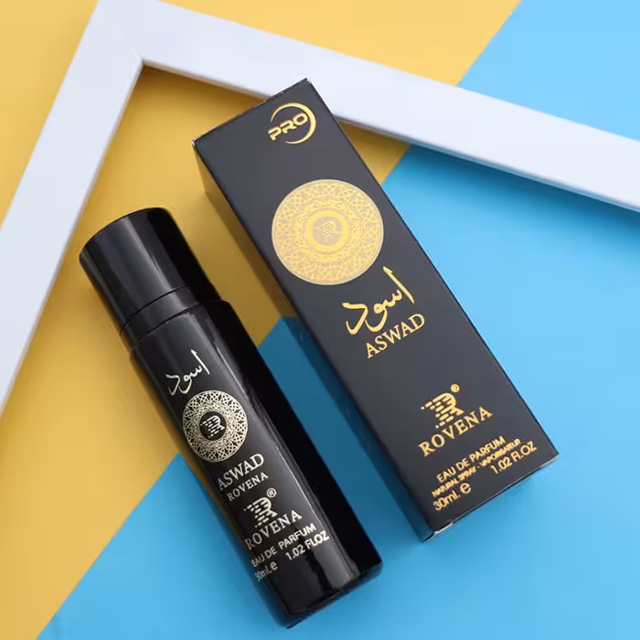 عطر روونا ROVENA ASWAD حجم 30 میل 91426