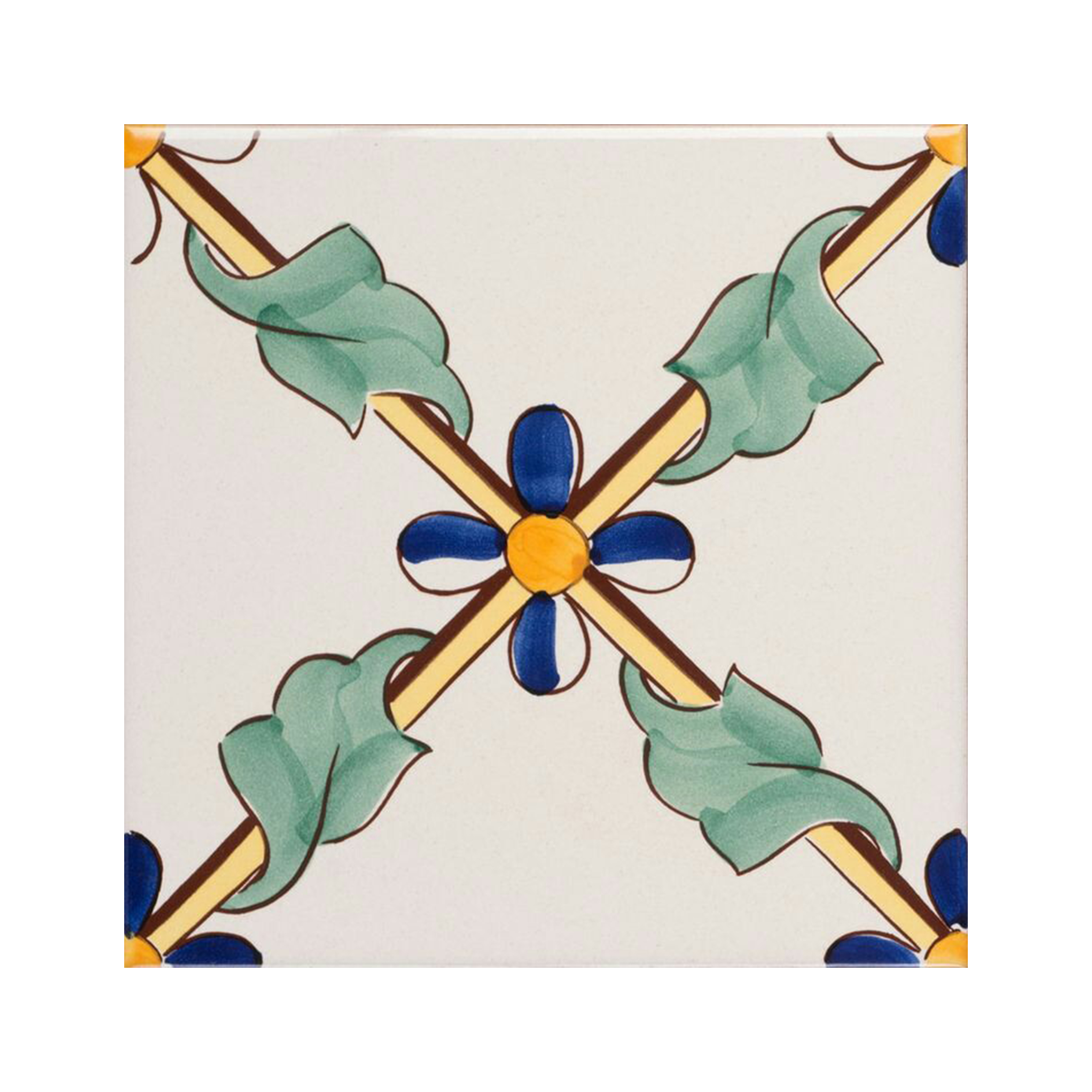 کاشی گلاک طرح سنتی ایرانی کد TT65