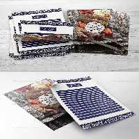 طرح لایه باز منو رستوران سنتی A4 | گرافیک با طعم تربچه