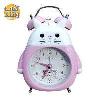 ساعت رومیزی زنگ دار طرح موش