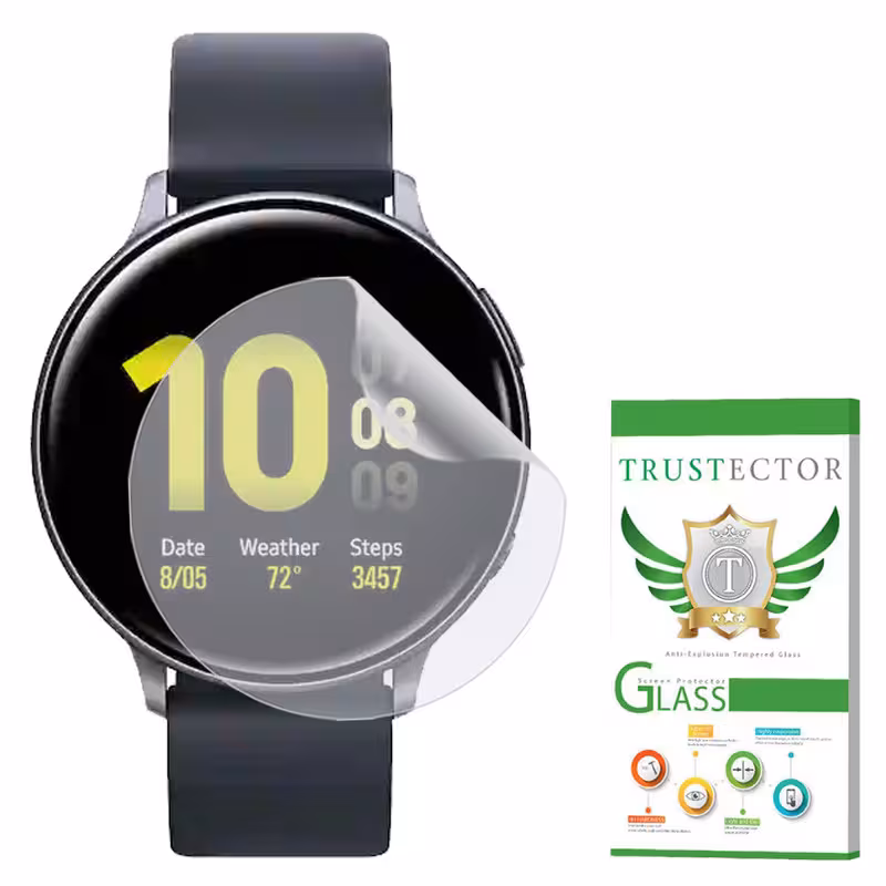 محافظ صفحه نمایش نانو تراستکتور مدل TPWTA-Glass مناسب برای ساعت هوشمند سامسونگ Galaxy Watch Active2 44mm / R825 | کالا برتری