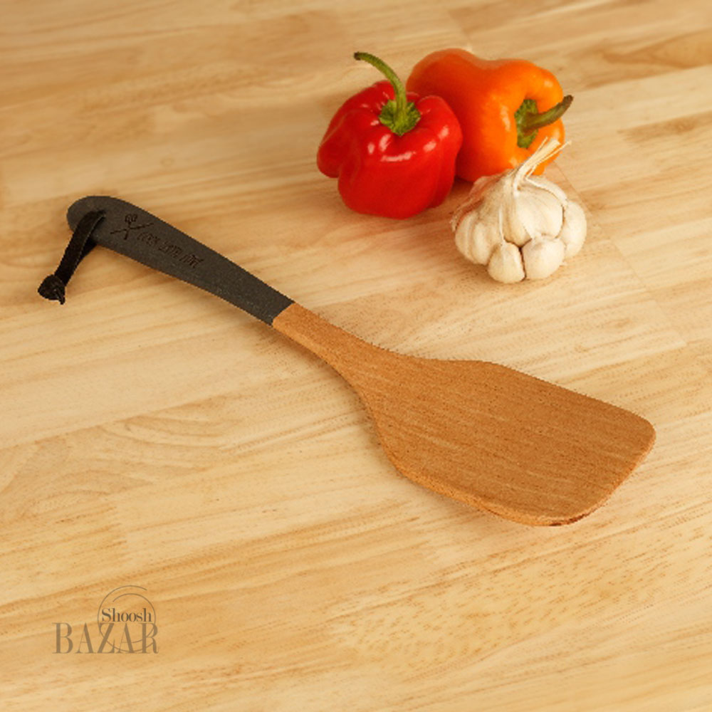 کفگیر چوبی مربع بی وی کی کد 425003