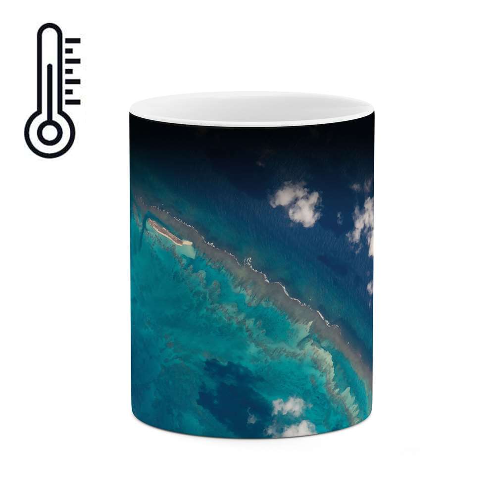 ماگ حرارتی طرح زمین از فضا مدل mgh00188