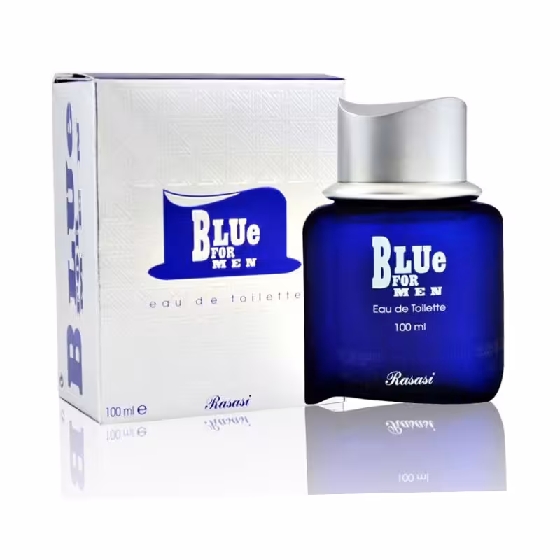 پنج گرم عطر ادکلن رصاصی بلو فور من مردانه تند خنک مناسب فصول گرم