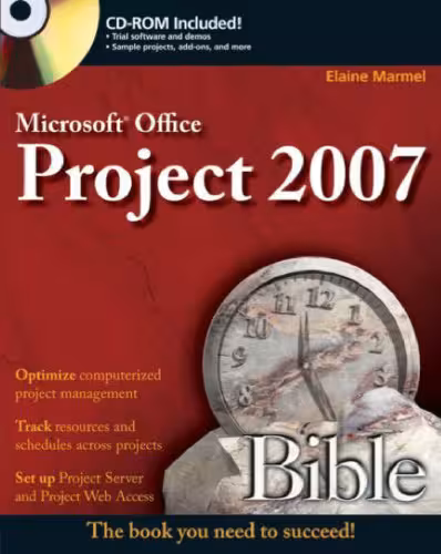 خرید و دانلود نسخه کامل کتاب Microsoft Project 2007 bible