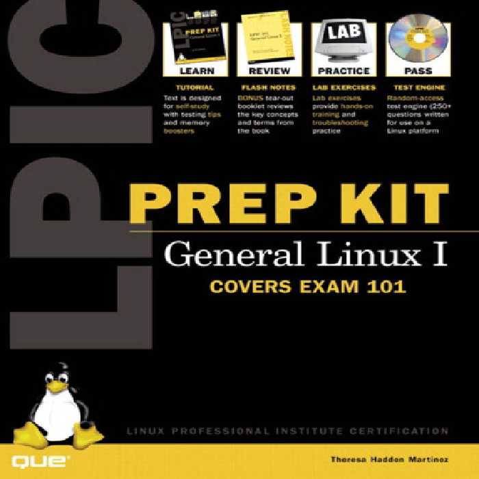 خرید و دانلود نسخه کامل کتاب LPIC Prep Kit 101 General Linux I (Exam guide