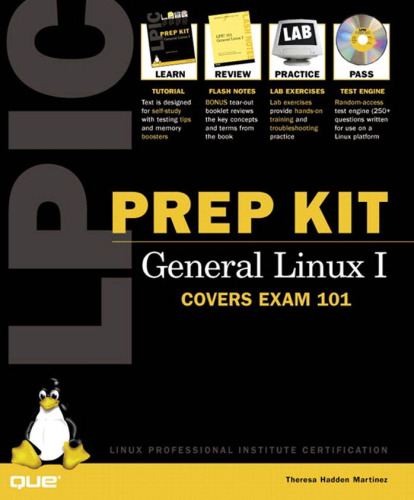 خرید و دانلود نسخه کامل کتاب LPIC Prep Kit 101 General Linux I (Exam guide