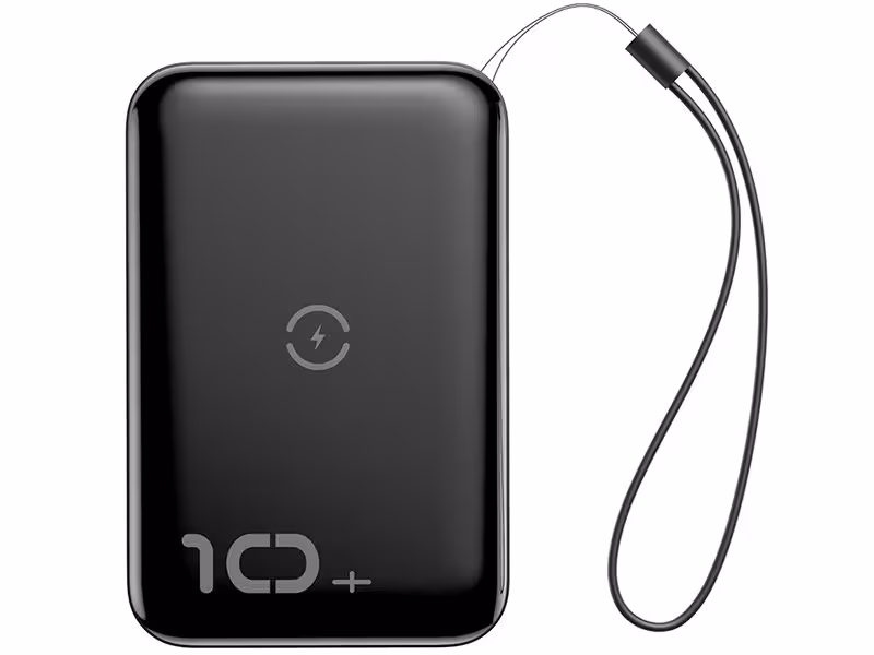 پاور بانک 10000 میلی آمپر وایرلس بیسوس مدل Mini S Bracket Wireless Charger
