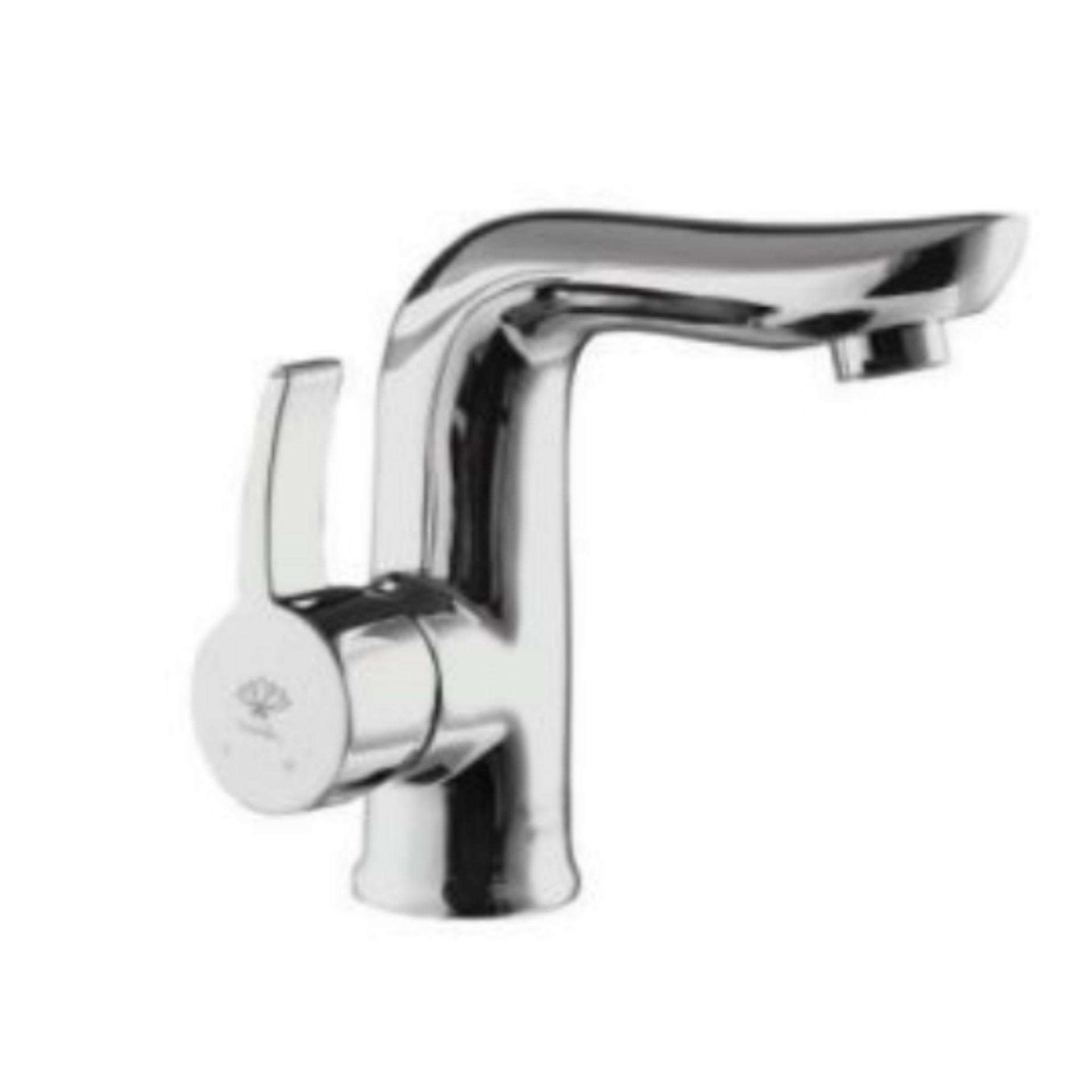 شیر روشویی آویسا مدل لوتوس کروم مات با ارسال به کل کشور