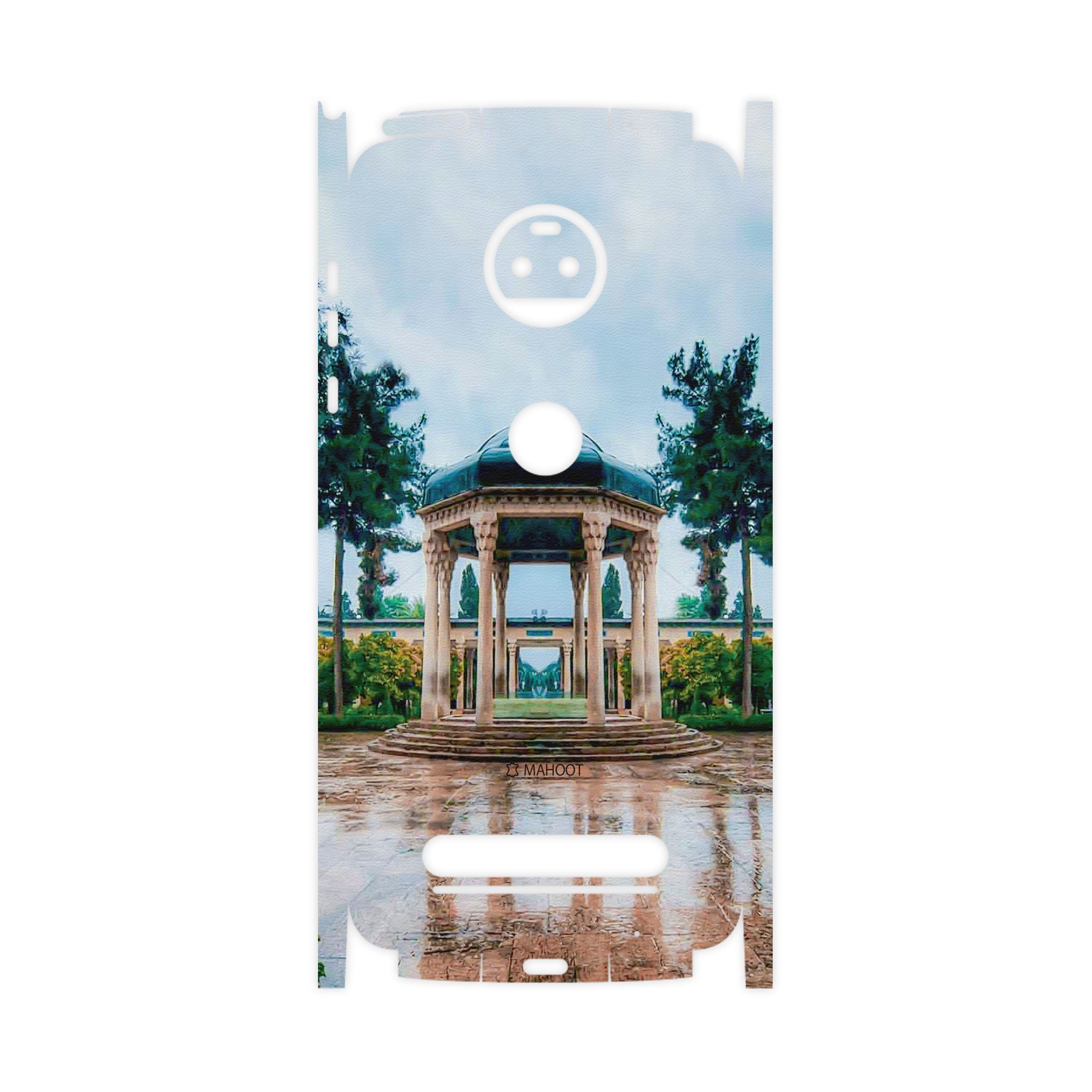 برچسب پوششی ماهوت مدل HAFEZ-Tomb-FullSkin مناسب برای گوشی موبایل موتورولا Moto Z2 Force