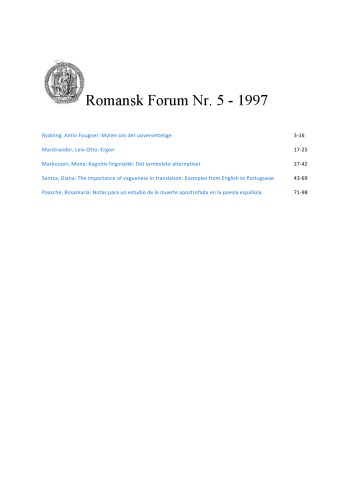 خرید و دانلود نسخه کامل کتاب Romansk forum