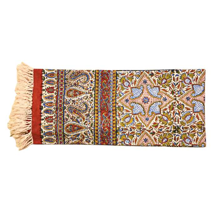 رومیزی قلمکار صدر مدل گلدانی کد 100