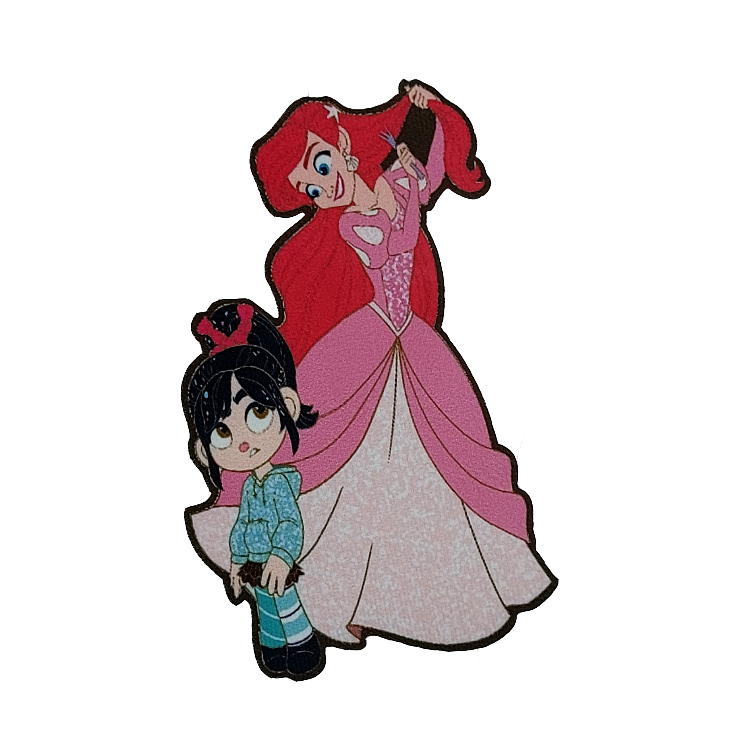 استیکر پارچه و لباس مدل T7_1