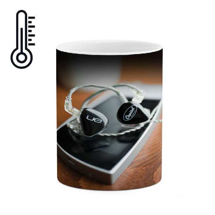 ماگ حرارتی طرح هدفون مدل mgh01555