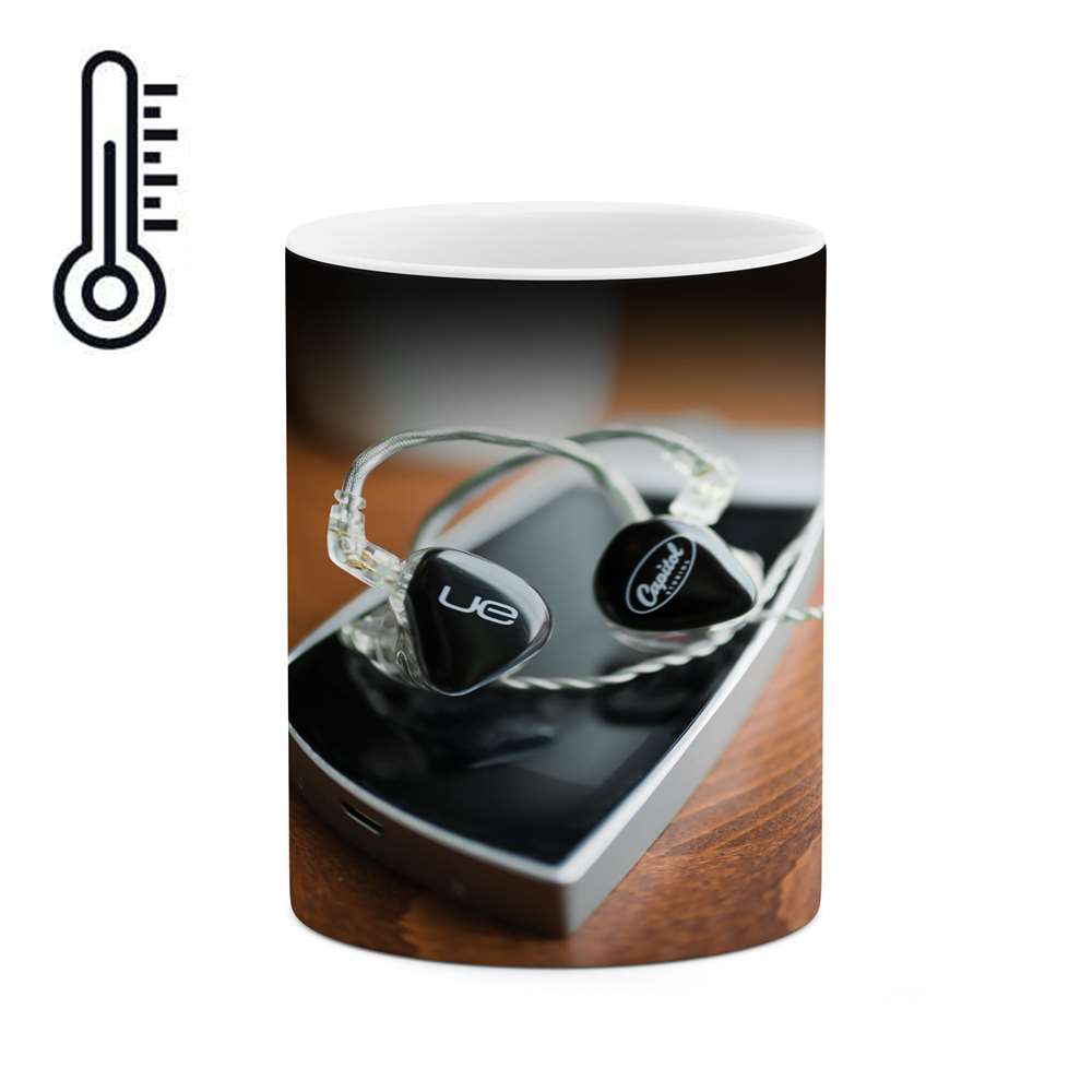 ماگ حرارتی طرح هدفون مدل mgh01555