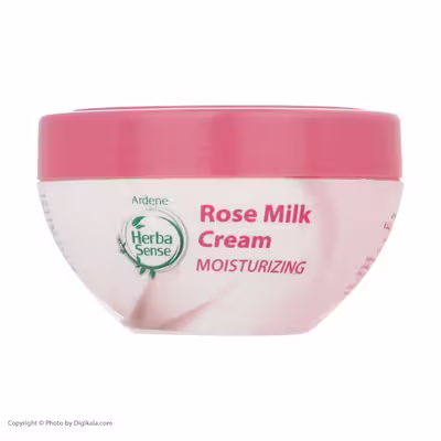 کرم مرطوب کننده آردن هرباسنس مدل British Rose &amp; Milk وزن 150 گرم