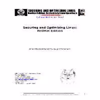 خرید و دانلود نسخه کامل کتاب Securing and Optimizing Linux: A Hands on Guide for Linux Professionals, Redhat Edition
