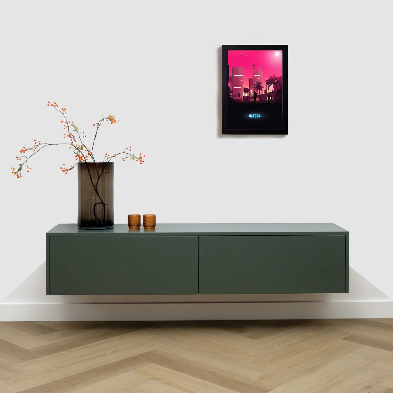 تابلو مدل سریال narcos B351 | دنیای قاب