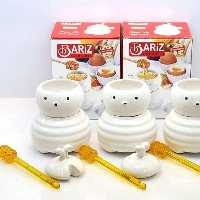 عسل خوری سرامیکی باریز