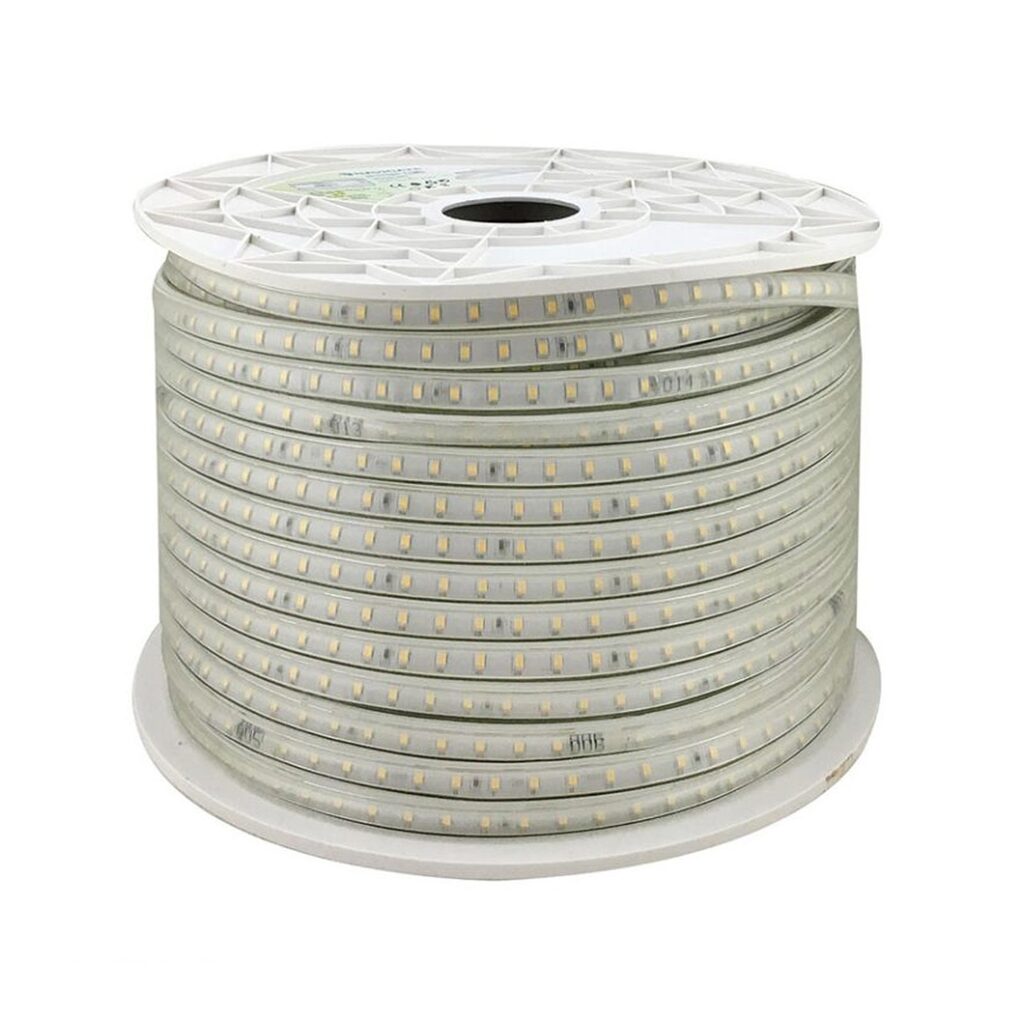 ریسه شلنگی LED تک لاین 2835 تراکم 180 شعاع مدل SH-2835-Wireless کلاف 50 متری