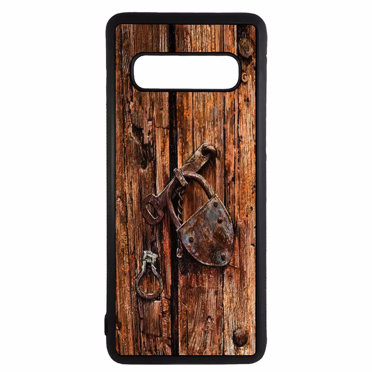 کاور طرح درب قدیمی کد 1105350 مناسب برای گوشی موبایل سامسونگ galaxy s10 plus