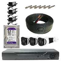 سیستم امنیتی کامل دوربین مداربسته مدل S103