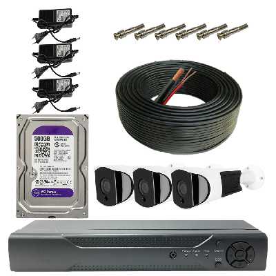 سیستم امنیتی کامل دوربین مداربسته مدل S103