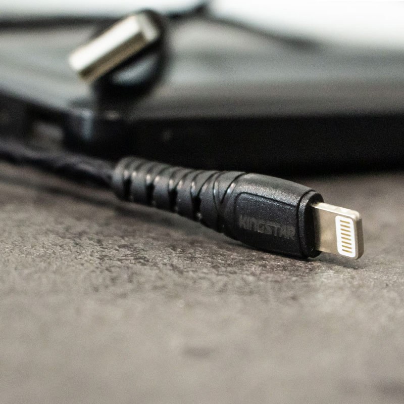 کابل شارژ آیفونی فست برند KingStar