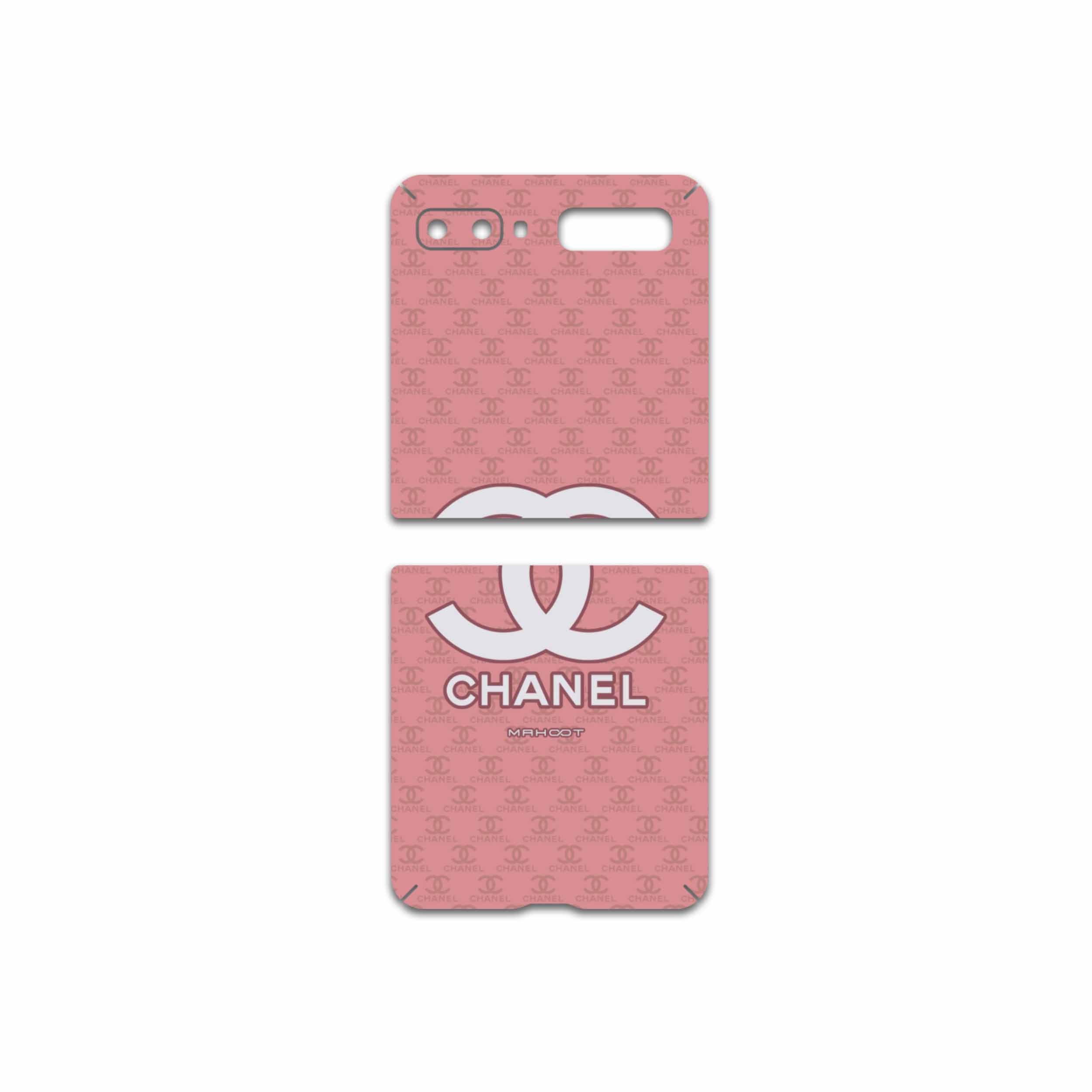 برچسب پوششی ماهوت مدل CHANEL-Logo مناسب برای گوشی موبایل سامسونگ Galaxy Z Flip