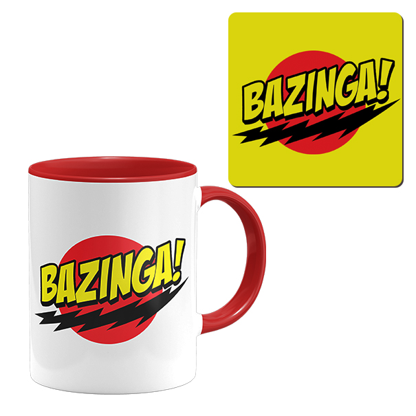 ماگ مدل بیگ بنگ تئوری به همراه زیرلیوانی