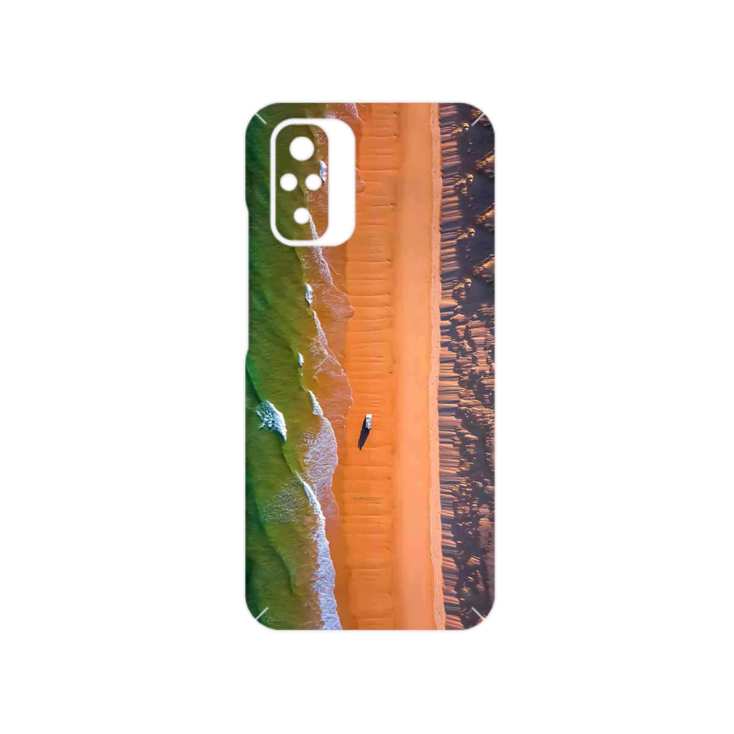 برچسب پوششی ماهوت مدل Beach and Green Sea مناسب برای گوشی موبایل شیائومی Redmi Note 10s