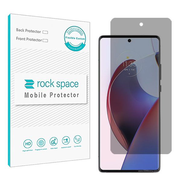 گلس موتورولا Edge 30 Ultra مدل نانو هیدروژل پرایوسی برند راک اسپیس کد S