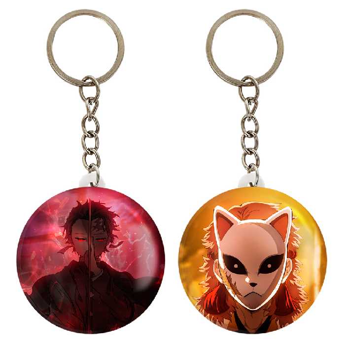 جاکلیدی خندالو مدل سابیتو و کامادو تانجیرو انیمه شیطان کش کد 1147611473 مجموعه 2 عددی