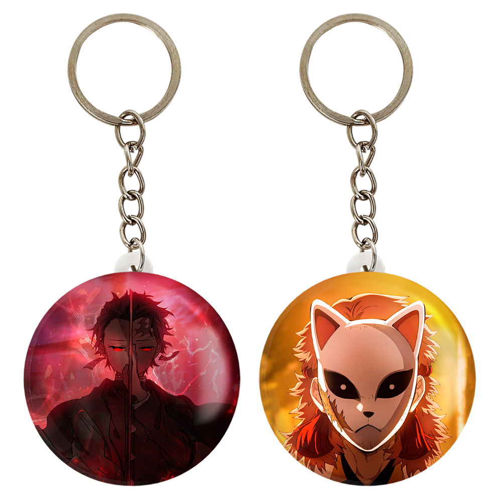 جاکلیدی خندالو مدل سابیتو و کامادو تانجیرو انیمه شیطان کش کد 1147611473 مجموعه 2 عددی